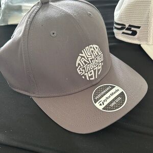 TaylorMade Charcoal Cap with Logo performance one size